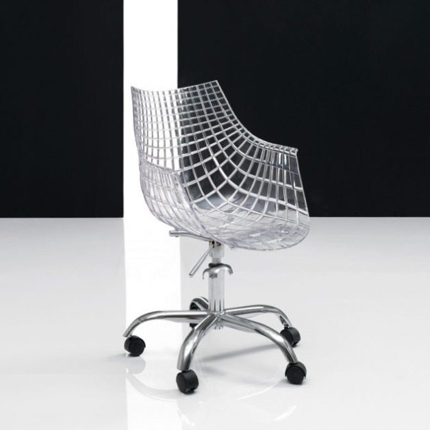 Прозрачное пластиковое кресло Леопольдо - фото Прозрачное пластиковое кресло Леопольдо - фото