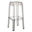 Прозрачный пластиковый барный стул Фокс 75 - фото 2 Прозрачный пластиковый барный стул Фокс 75 - фото 2